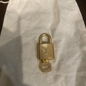 Authentic Louis Vuitton Lock and Key #323